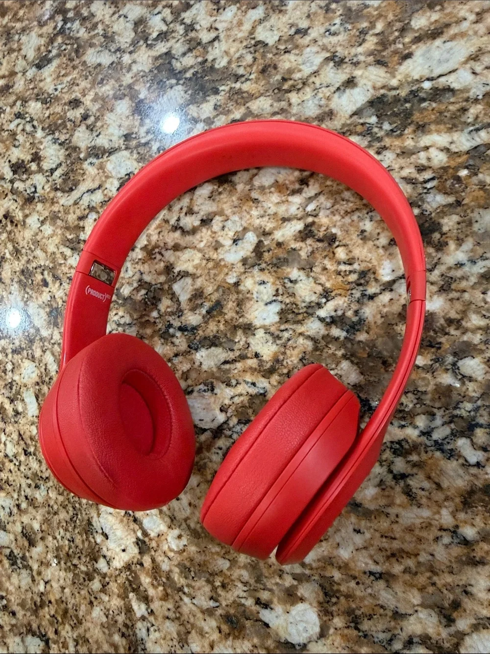 Beats by Dre Red Wireless Over-Ear Headphones